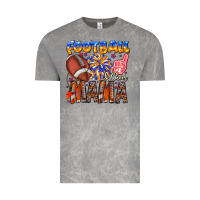 Cloud Rock football mama Vintage Tee - CowhideDigitalArt