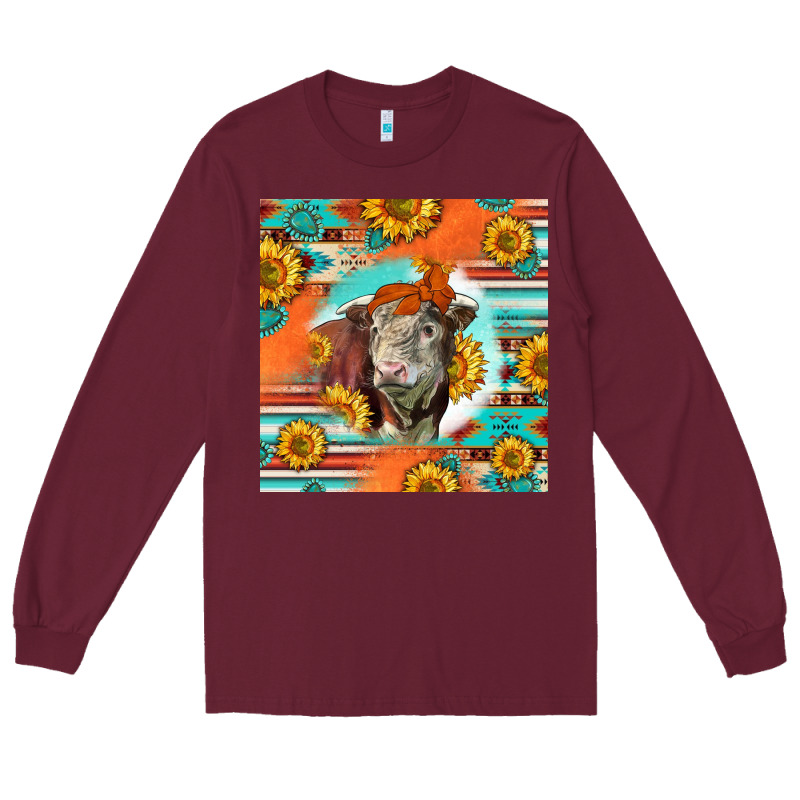 Hereford Bull Long Sleeve Tee by LillyAllenDesigns | Teevron