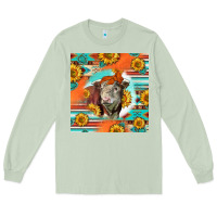 Matcha Hereford Bull Long Sleeve Tee - LillyAllenDesigns