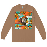 Toasted Coconut Hereford Bull Long Sleeve Tee - LillyAllenDesigns