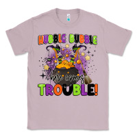 Lilac kids halloween hubble bubble here comes trouble Classic Tee - BarkalooDesign