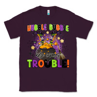 Plum kids halloween hubble bubble here comes trouble Classic Tee - BarkalooDesign