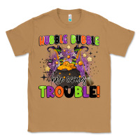 Toasted Coconut kids halloween hubble bubble here comes trouble Classic Tee - BarkalooDesign