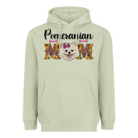 Matcha western mom pomeranian Heavyweight Hoodie - RanaPortraitStore