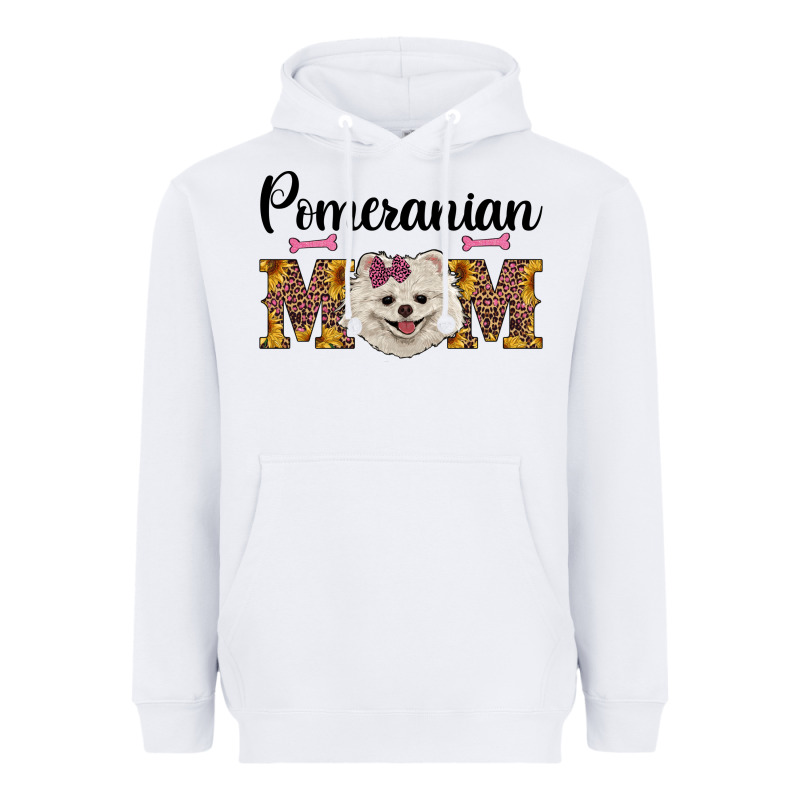 Western Mom Pomeranian Heavyweight Hoodie by RanaPortraitStore | Teevron