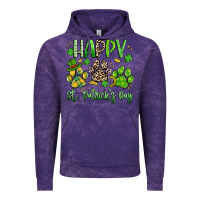 Cloud Purple happy st. patricks day paws Vintage Hoodie - Artiststas