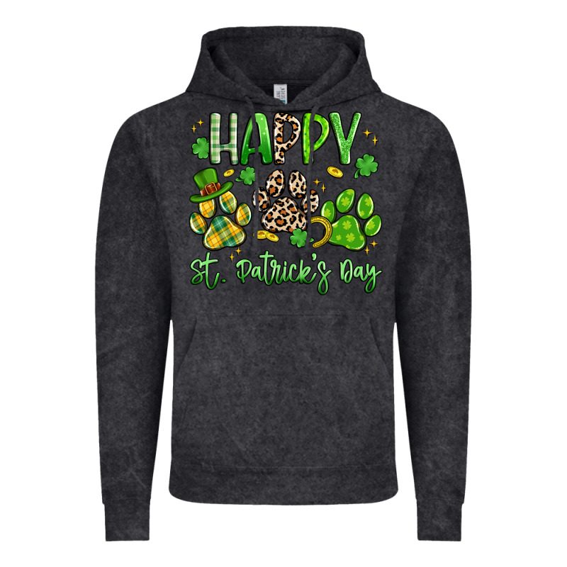 Happy St. Patricks Day Paws Vintage Hoodie by Artiststas | Teevron