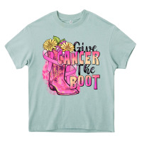 Arona give cancer the boot Heavy Core Tee - FaDigitalArtStudio