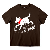 Chocolate Brown negro matapacos riot dog Heavy Core Tee - baoMotion