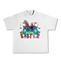 Lunar Rock Happy Easter Gamer Urban Heavy Tee - CowhideDigitalArt