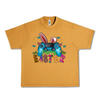 Peanut Butter Happy Easter Gamer Urban Heavy Tee - CowhideDigitalArt