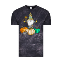 Cloud Black Happy Fall Vintage Tee - CowhideDigitalArt