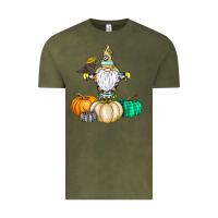 Vintage Olive Happy Fall Vintage Tee - CowhideDigitalArt