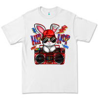 White hip hop Premium Tee - FaDigitalArtStudio