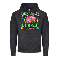 Vintage Black take your lucky charms st patricks Vintage Hoodie - Artiststas