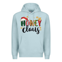 Blue Mist honey claus christmas Premium Hoodie - BarkalooDesign