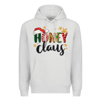 Dove Grey honey claus christmas Premium Hoodie - BarkalooDesign