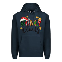 Navy honey claus christmas Premium Hoodie - BarkalooDesign