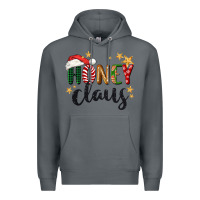 Rock honey claus christmas Premium Hoodie - BarkalooDesign
