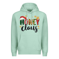 Seafoam honey claus christmas Premium Hoodie - BarkalooDesign