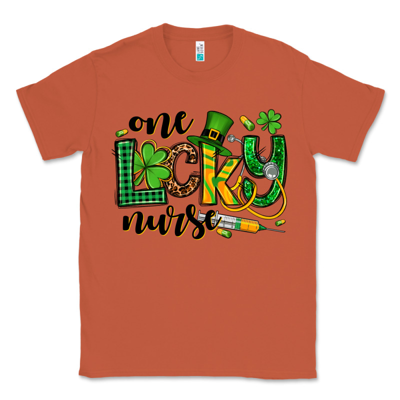 St. Patrick's Day One Lucky Nurse Classic Tee by OliviaCreatesArt | Teevron