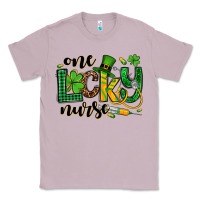 Lilac St. Patrick's Day One lucky Nurse Classic Tee - OliviaCreatesArt