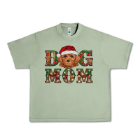 Oil Green christmas  toy poodle dog mom Urban Heavy Tee - RanaPortraitStore