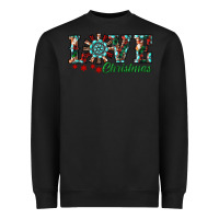 Black christmas love windmill Heavyweight Sweatshirt - RanaPortraitStore