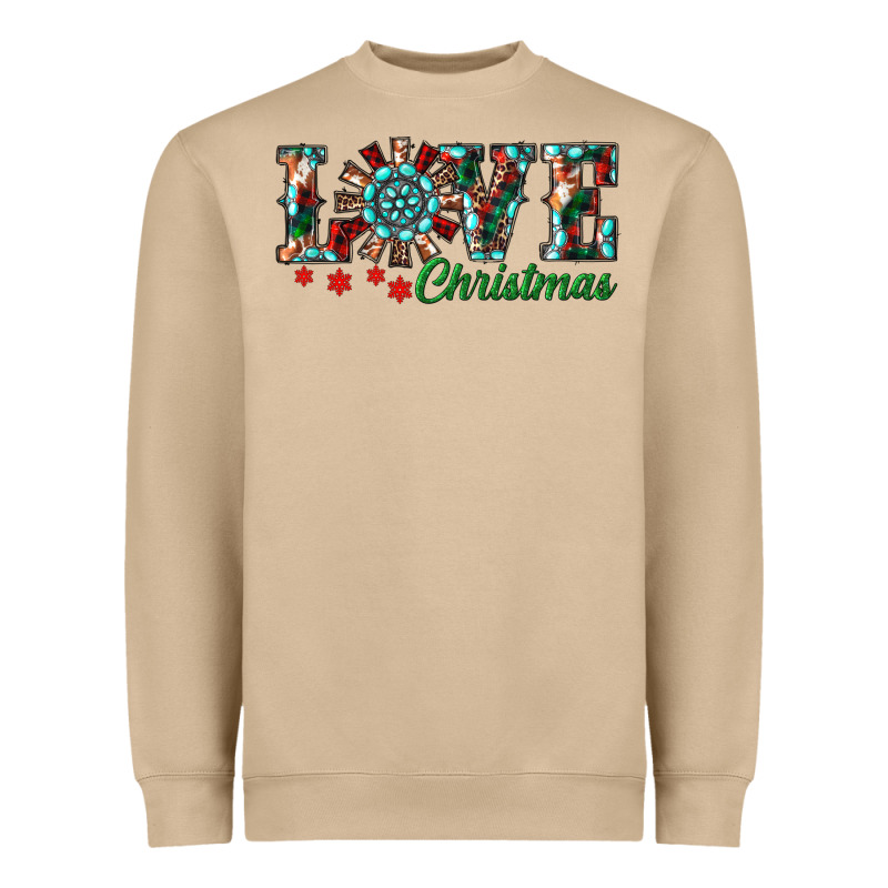 Christmas Love Windmill Heavyweight Sweatshirt by RanaPortraitStore | Teevron