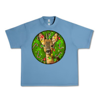Pebble Blue red brocket deer christmas Urban Heavy Tee - LillyAllenDesigns