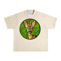 Sandshell red brocket deer christmas Urban Heavy Tee - LillyAllenDesigns