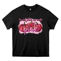 Black In October we wear pink Breast Cancer Heavy Core Tee - FaDigitalArtStudio
