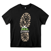 Black hiking durango colorado mountains hiking Heavy Core Tee - baoMotion