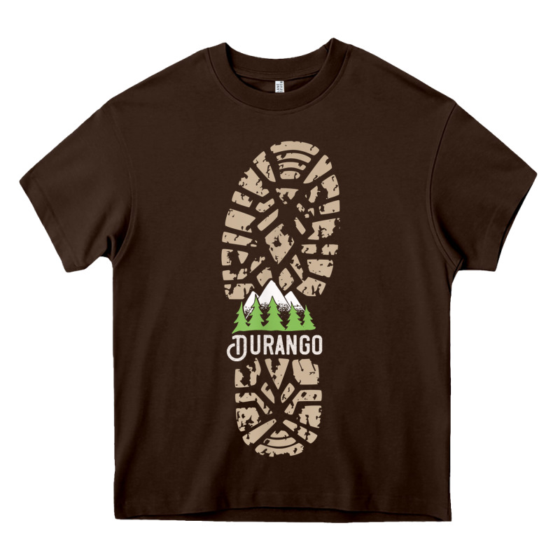 Hiking Durango Colorado Mountains Hiking Heavy Core Tee by baoMotion | Teevron