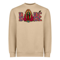 Mushroom Bebe Our Lady Of Guadalupe Heavyweight Sweatshirt - Jasminsmagicworld
