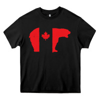 Black canada t shirt love canada bear proud canadian canada day t shirt Heavy Core Tee - baoMotion