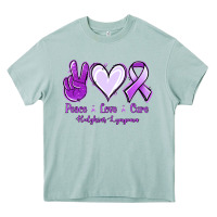 Arona Peace Love Cure Odgkins Lympoma Heavy Core Tee - Jasminsmagicworld