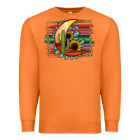 Carrot Desert Moon With Serape Background Premium Sweatshirt - Jasminsmagicworld