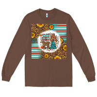 Chestnut western fall mama Long Sleeve Tee - LillyAllenDesigns