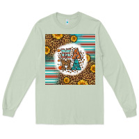Matcha western fall mama Long Sleeve Tee - LillyAllenDesigns