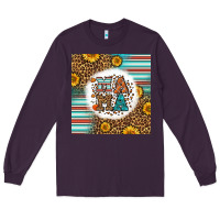 Plum western fall mama Long Sleeve Tee - LillyAllenDesigns