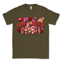 Army Green One loved mini Valentine's Day Classic Tee - FaDigitalArtStudio