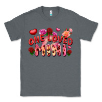 Charcoal Heather One loved mini Valentine's Day Classic Tee - FaDigitalArtStudio