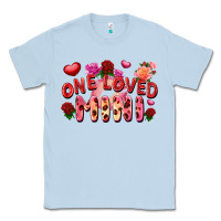 Dusty Blue One loved mini Valentine's Day Classic Tee - FaDigitalArtStudio