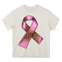 Cream Breast Cancer ribbon Heavy Core Tee - FaDigitalArtStudio