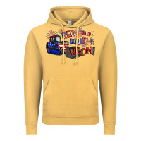 Vintage Mustard red white and boom Vintage Hoodie - Artiststas