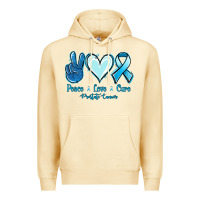 Pina Colada Peace Love Cure Prostate Cancer Premium Hoodie - Jasminsmagicworld