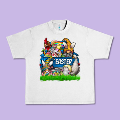 Easter Truck Urban Heavy Tee Designed By Cowhidedigitalart
