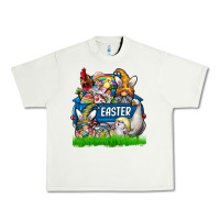 Pistachio Easter truck Urban Heavy Tee - CowhideDigitalArt