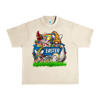Sandshell Easter truck Urban Heavy Tee - CowhideDigitalArt